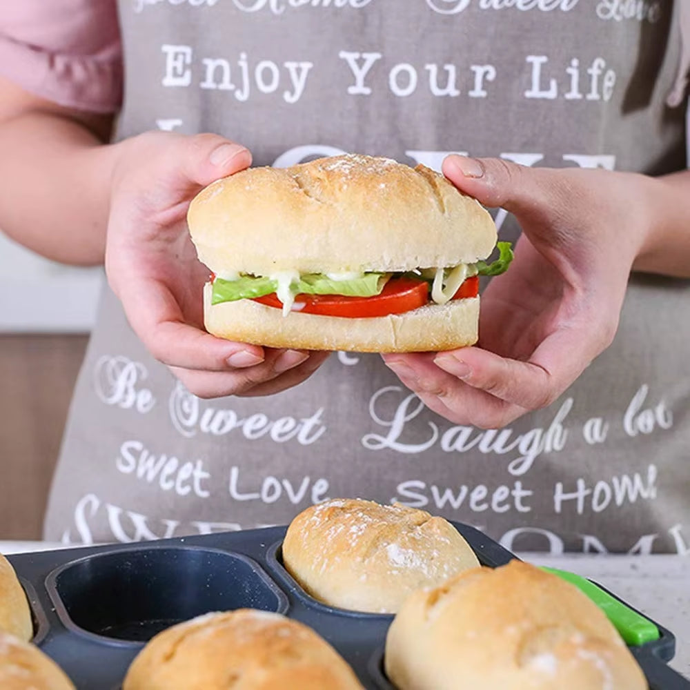 Food Grade Silicone Cake Molds Toast Tray Bread Pan Brownie Dessert Madeleine Cake Moulds Baguette Baking Tools Muffin Bakeware